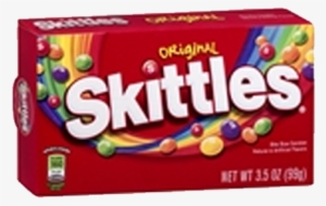 Skittles Original Bite Size Candies - Skittles Candy Theater Box, Orchards - 3.5 Oz Box