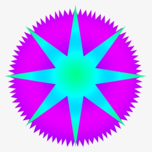 Blue Purple Star Image - 20 20
