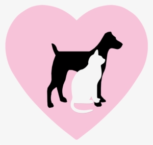Picture - Dog With A Heart Around