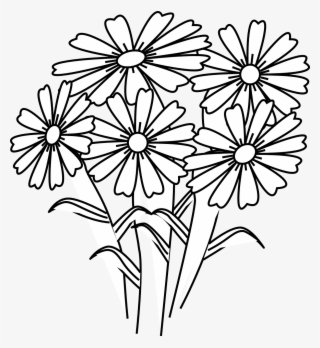 Book Clipart Flower - Coloring Book Flower
