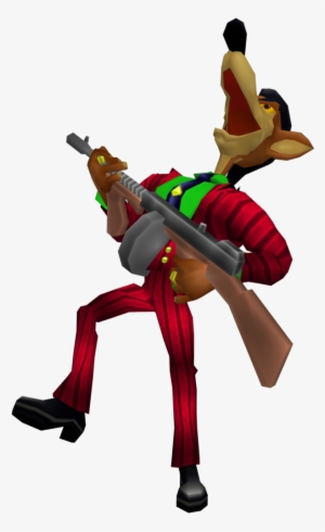 Pinstripe Potoroo 20th Anniversary Edition Render - Pinstripe Potoroo Png