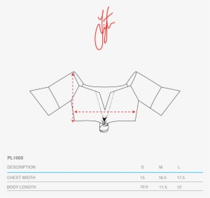 Melrose Pinstripe Crop Top - Diagram