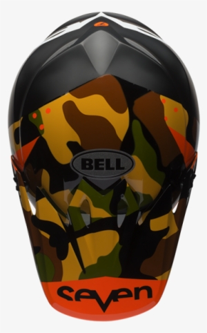 Cowboys Helmet Png - Seven Mx Soldier Orange Mx-9 With Mips Mx Helmet