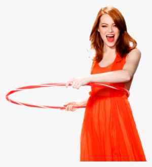 Download Emma Stone Png Transparent Image 189 - Celebrities Hula Hooping