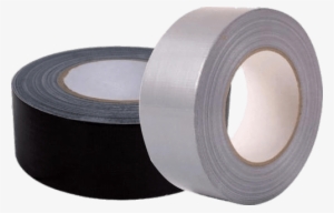 Black And White Duct Tape - Cloth Duct Tape - Silver