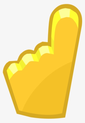 Penguin Cup 2014 Emoticons Yellow Foam Finger - Emoticon 1