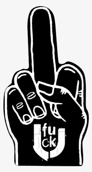Click For Larger Image - Fuck U Middle Finger