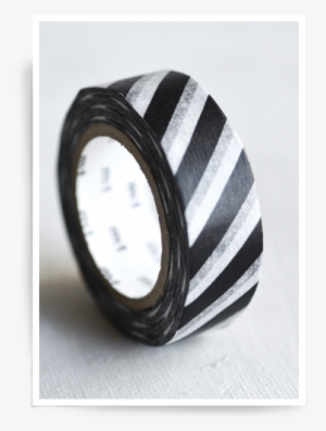 Stripe Black Tape - Adhesive Tape