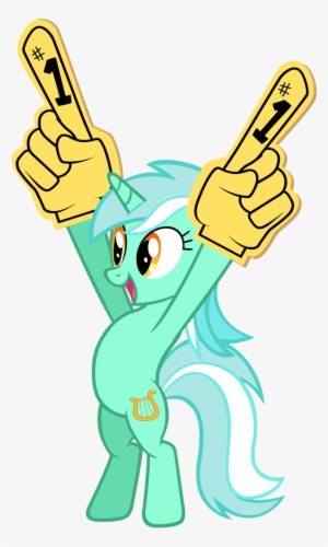 Kired25, Bipedal, Foam Finger, Lyra Heartstrings, Pony, - Lyra Heartstrings Lyra Png