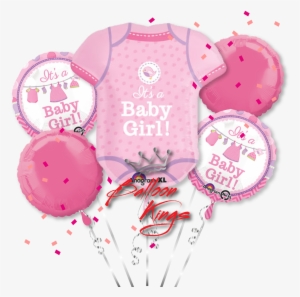It's A Girl Balloons For Kids - Its A Girl Balloons Png