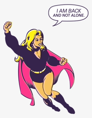 Superwoman Fliegend