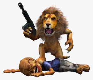 Lion - Lion With Gun