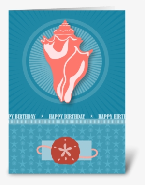 Seashell And Sand Dollar - Emblem