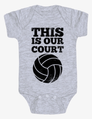 This Is Our Court Baby Onesy - Onesie