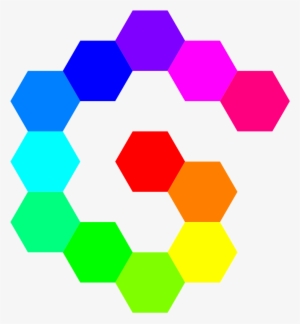 How To Set Use 12 Hexagon Spiral Rainbow Clipart