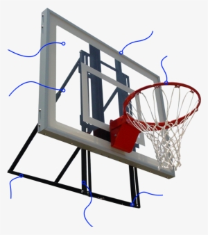 3/8" Thick Glass Board Delivers Solid Rebounds - Shoot Basketball