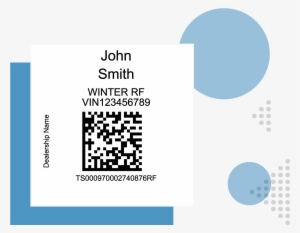 Track Each Tire, Every Step Of The Way - Barcode