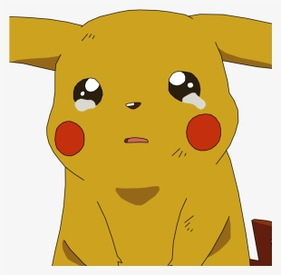 Pikachu, Pokemon, And Sad Image - Pikachu Crying