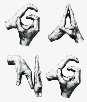 Gang Sign Png - Gang Signs - Geist [vinyl]