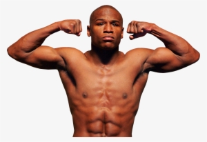 Muscle Guy Transparent Png - Floyd Mayweather Super Welterweight