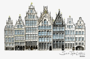 Belgium Antwerpen Main Square - Antwerp