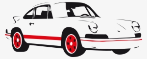 Car Front Silhouette At Getdrawings - Porsche 911 Clipart