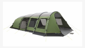 With A Very Deep Canopy Over The Front Door For Shelter - Outwell Phoenix 7atc Air Tent 2017