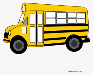 School Bus Side View, Free Clip Art - School Bus