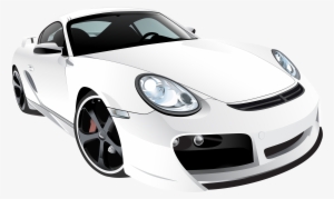 White Sport Car Png - Super Cars No Background