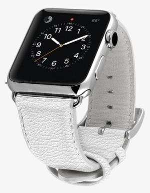 Ullu Premium Leather Apple Watch Band In Walter White - Ullu Stingray Leather Apple Watch Band In Indian Pink