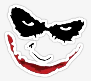 Joker Face Fun Diy Iron On Transfers,flock Logo Iron - So Serious Clip Art