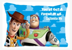 Disney Toy Story 'you've Got A Friend In Me' - Buzz & Friends Christmas Card