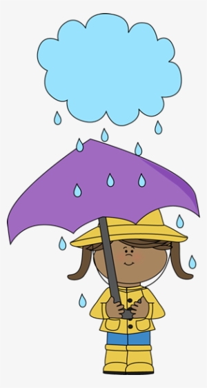Rain Clipart Rain Cloud - Umbrella And Rain Clipart