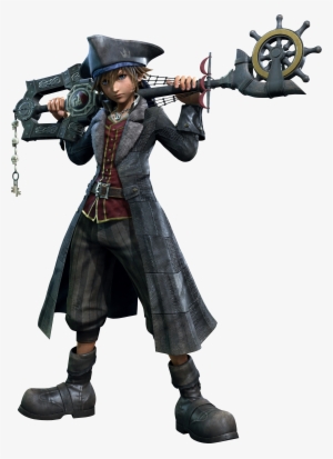 Main Characters - Disney - - Kingdom Hearts 3 Pirate Sora