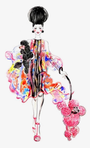 Farverig Grafik "vektor Genre» Png - Fashion Illustration Artist Watercolour