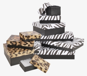 Animal Print Jewelry Boxes - Chocolate