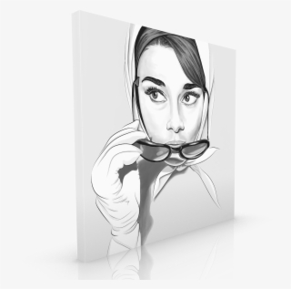 Maxwell Dickson Cat Eyes Audrey Graphic Art