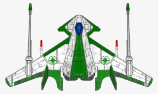 Spaceships Top Down View