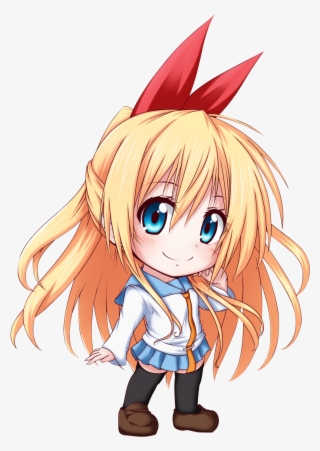 Anime Family Renders Render Chibi Chitoge Nisekoi Anime - Kirisaki Chitoge Chibi Render