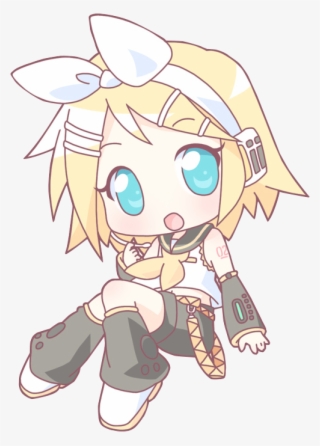 Rin Chibi Png - Kagamine Rin Chibi Render