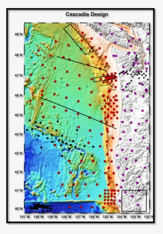 Cascadia Amphibious Array Design - Array