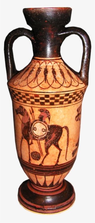Ornament, Greek, Urn, Decorative - Guci Bunga Png