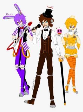 Human Freddy And Chica