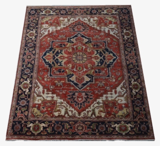 The Traditional Bedroom Area Rug - Ecarpet Serapi Heritage Dark Copper Rug - 8'-0" X 10'-0"