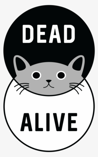 Banksy Clipart Cat - Alive Schrodingers Dead Or Alive Cat