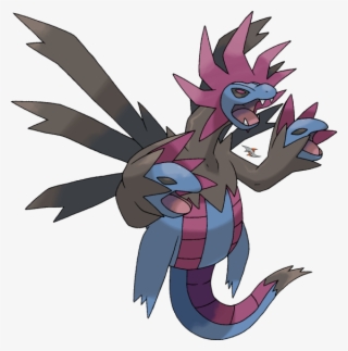 Hydreigon And Metagross - Pokemon Hydreigon Pixel Art - 1050x900 PNG ...