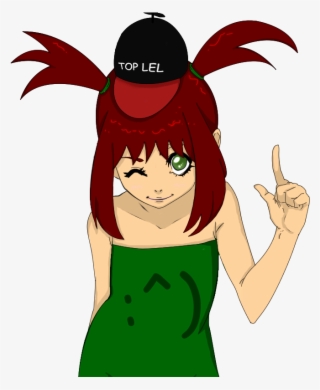 Top Lel Red Face Green Facial Expression Vertebrate - Face