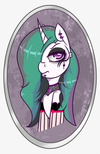 Lazerblues, Clothes, Ear Piercing, Goth, Gothlestia, - Cartoon
