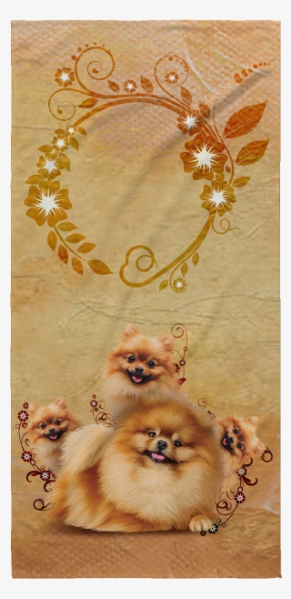 Awesome "pomeranian Lover" Beach Towel