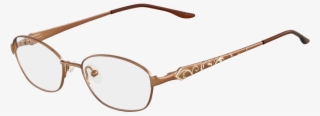 Tres Jolie - Tres Jolie By Marchon 149 Metal Eyeglasses, (234) Brown